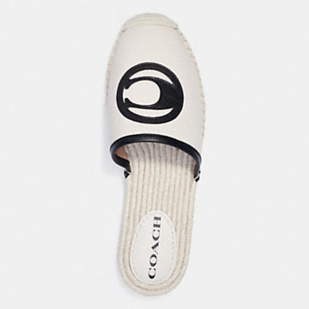 Coach Channing Espadrille Chalk Shoes - Picture 3 of 5